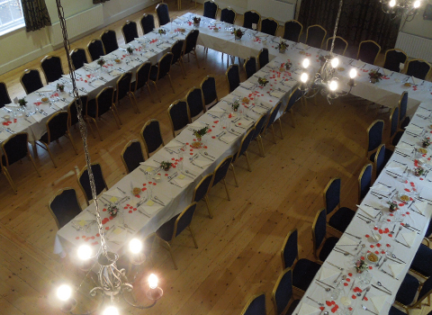 Thruxton Memorial Hall in Hampshire